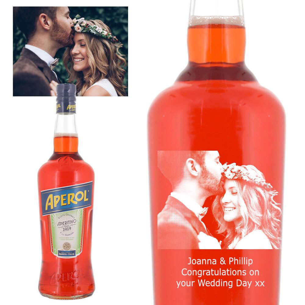 Photo Engraved Aperol Aperitif 100cl