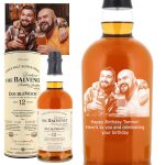 Photo Engraved Balvenie 12 Year Old Double Wood Single Malt Whisky 70cl