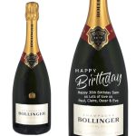 Personalised Bollinger Special Cuvee Champagne 75cl