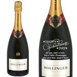 Personalised Bollinger Special Cuvee Champagne 75cl