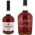 Personalised Courvoisier VS 100cl Cognac