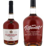 Personalised Courvoisier VS 100cl Cognac