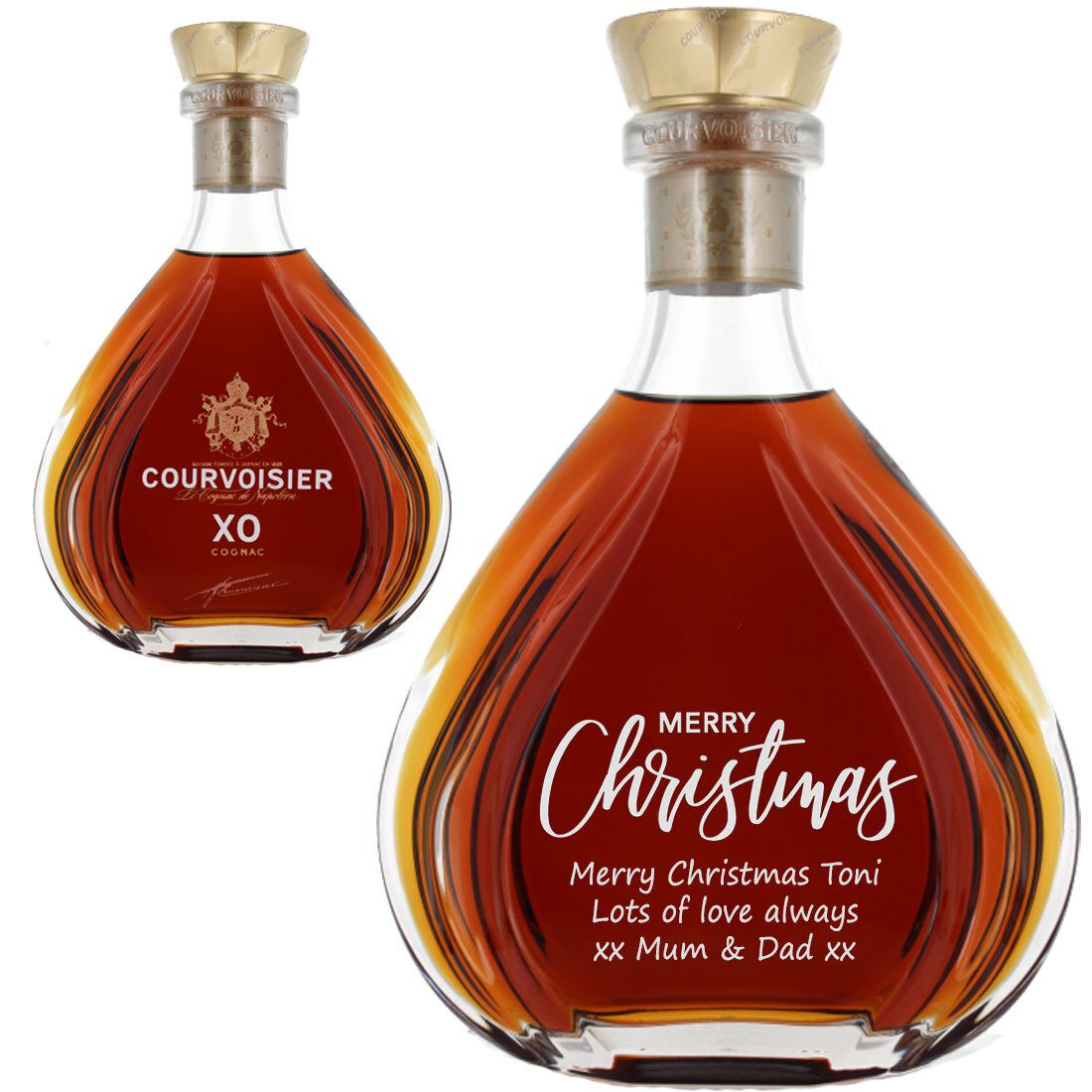 Personalised Courvoisier XO Cognac 70cl
