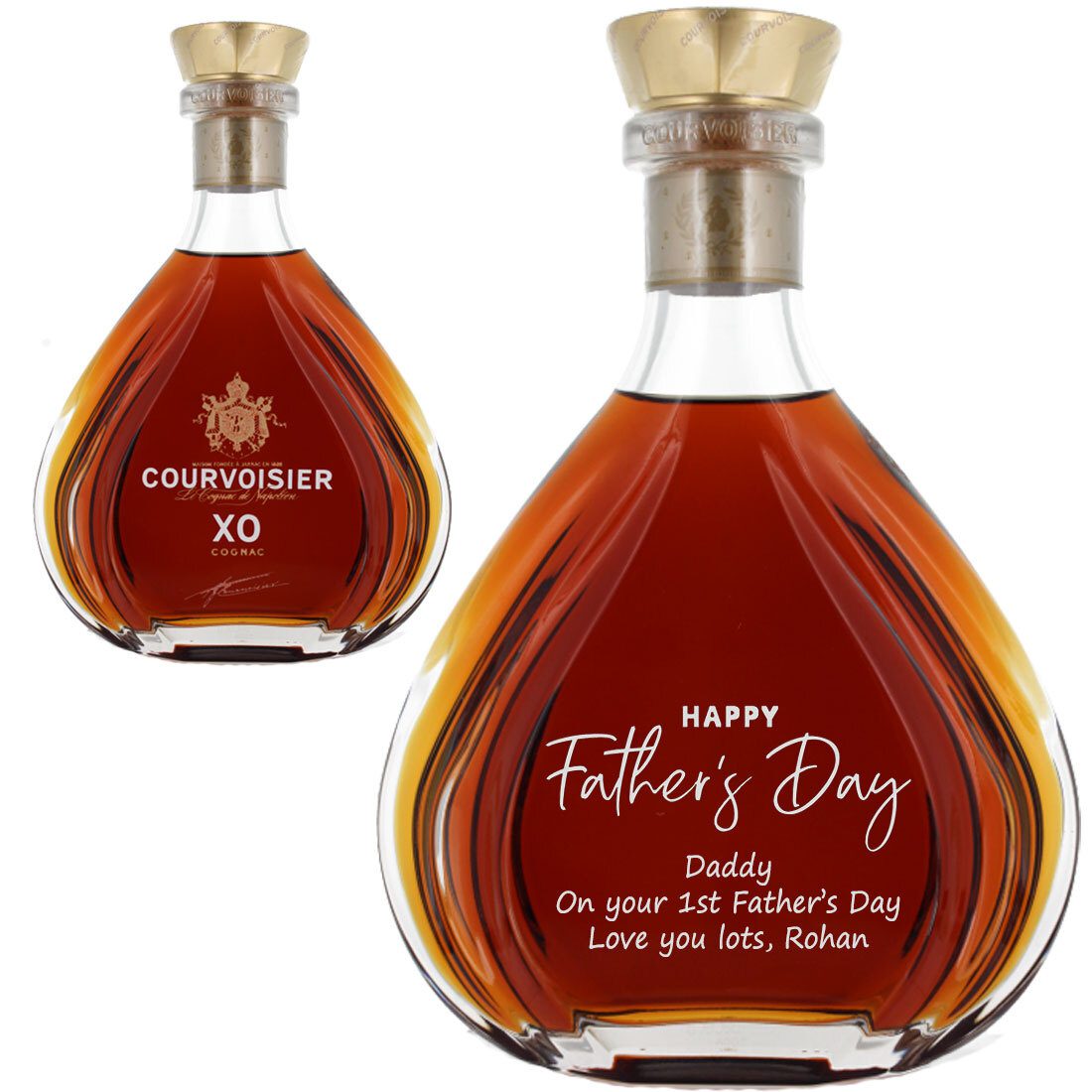 Personalised Courvoisier XO Cognac 70cl