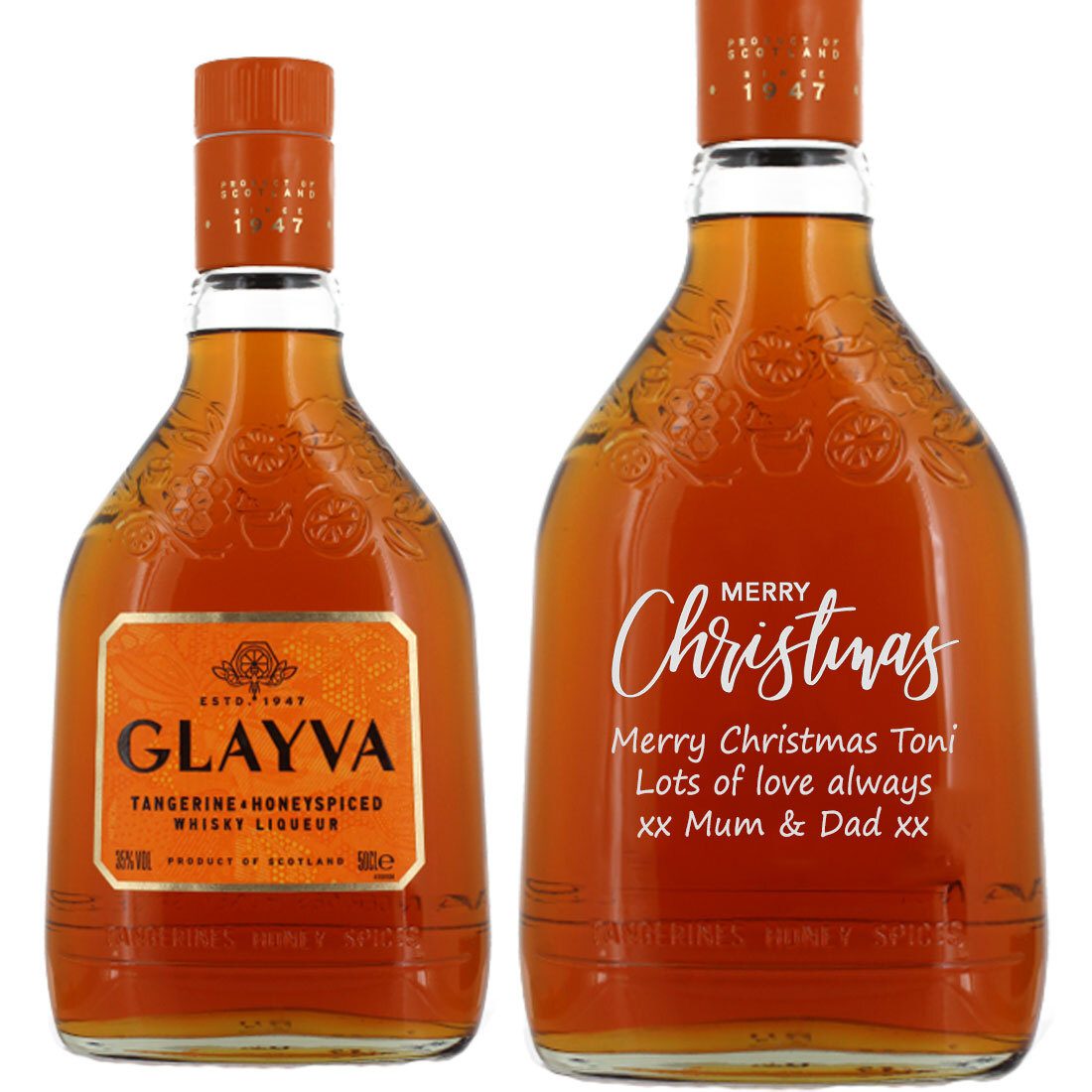 Personalised Glayva 50cl