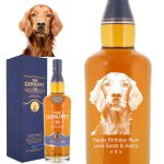 Photo Engraved Glenlivet 18 Year Old Single Malt Whisky 70cl