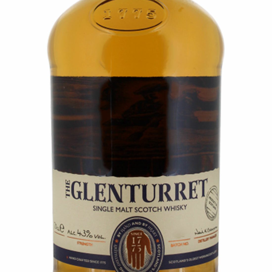 Personalised The Glenturret Peated Edition 70cl Single Malt Whisky