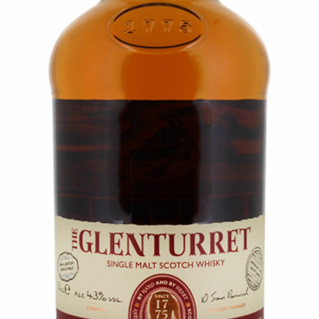 Personalised The Glenturret Sherry Edition 70cl Single Malt Whisky