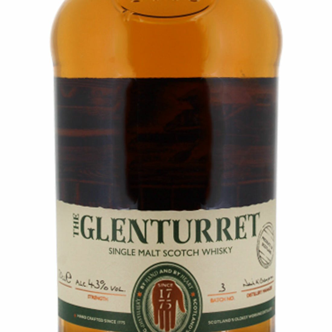 Personalised The Glenturret Triplewood 70cl Single Malt Whisky
