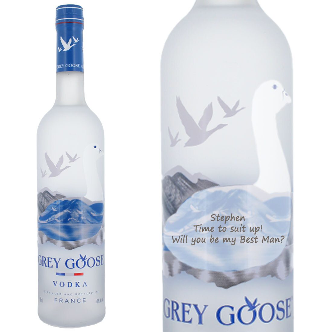 Personalised Grey Goose Vodka 70cl