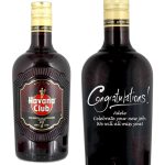 Personalised Havana Club 7 Year Old Rum 70cl