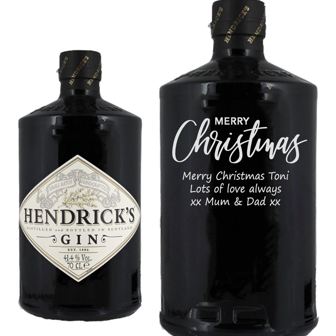 Personalised Hendricks Gin 70cl