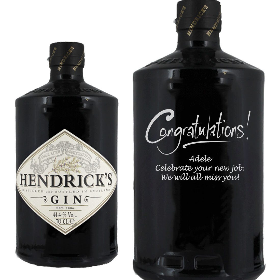 Personalised Hendricks Gin 70cl