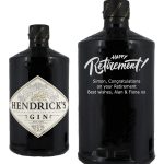 Personalised Hendricks Gin 70cl