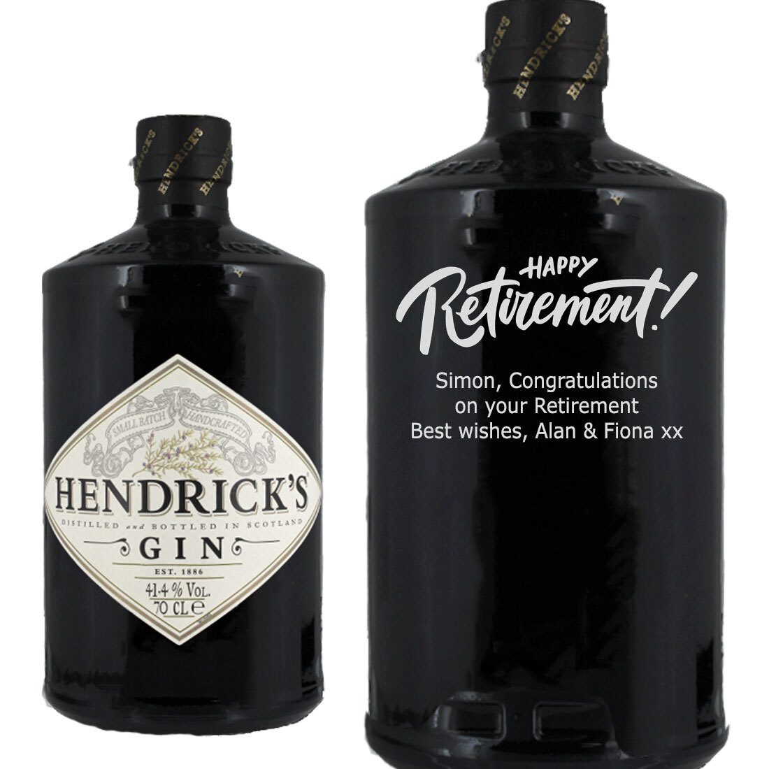 Personalised Hendricks Gin 70cl