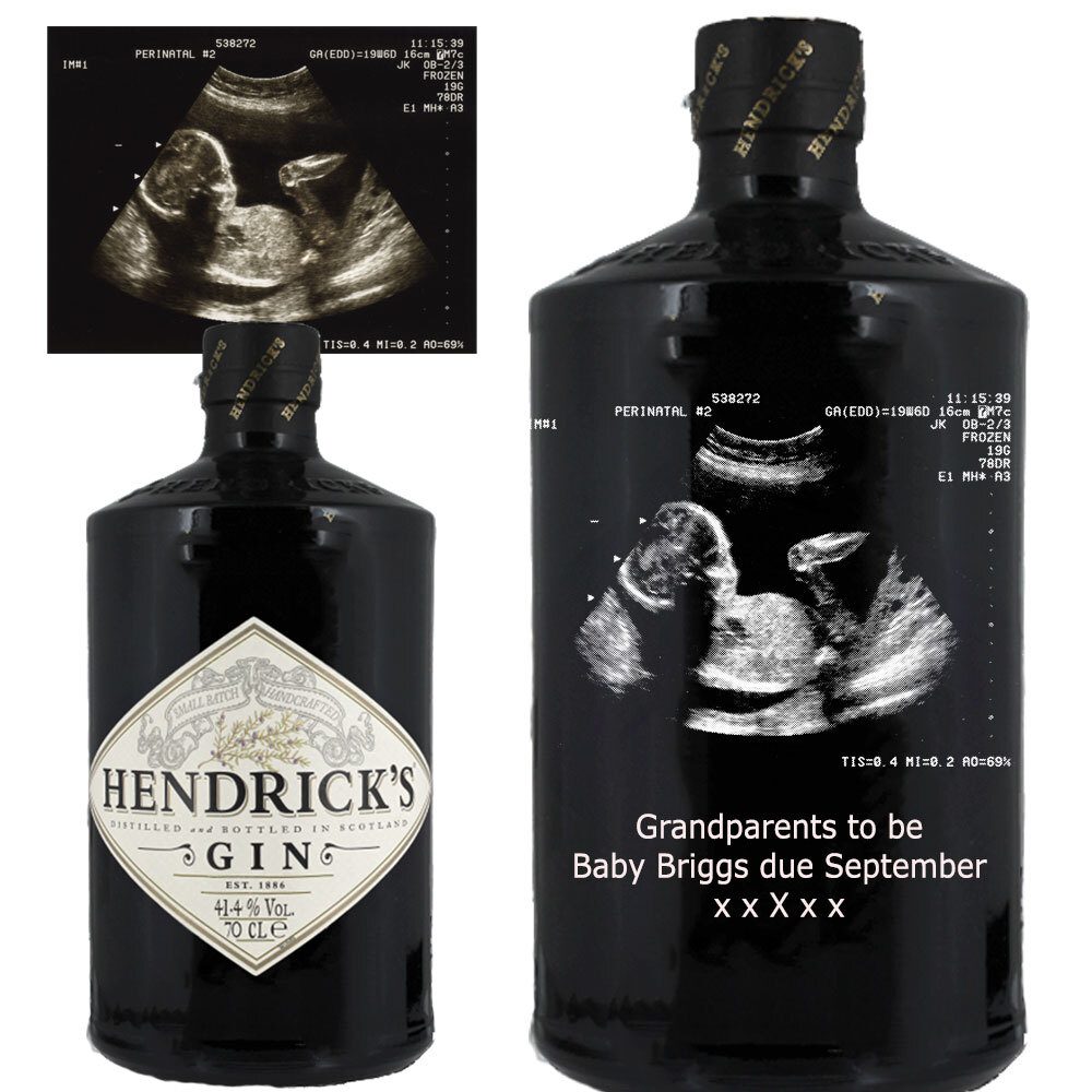 Photo Engraved Hendricks Gin 70cl