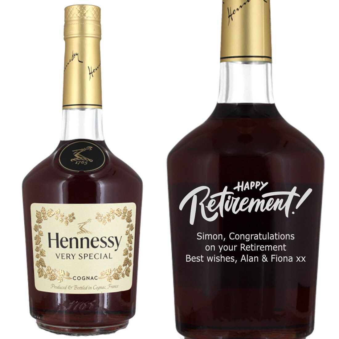 Personalised Hennessy VS Cognac 70cl