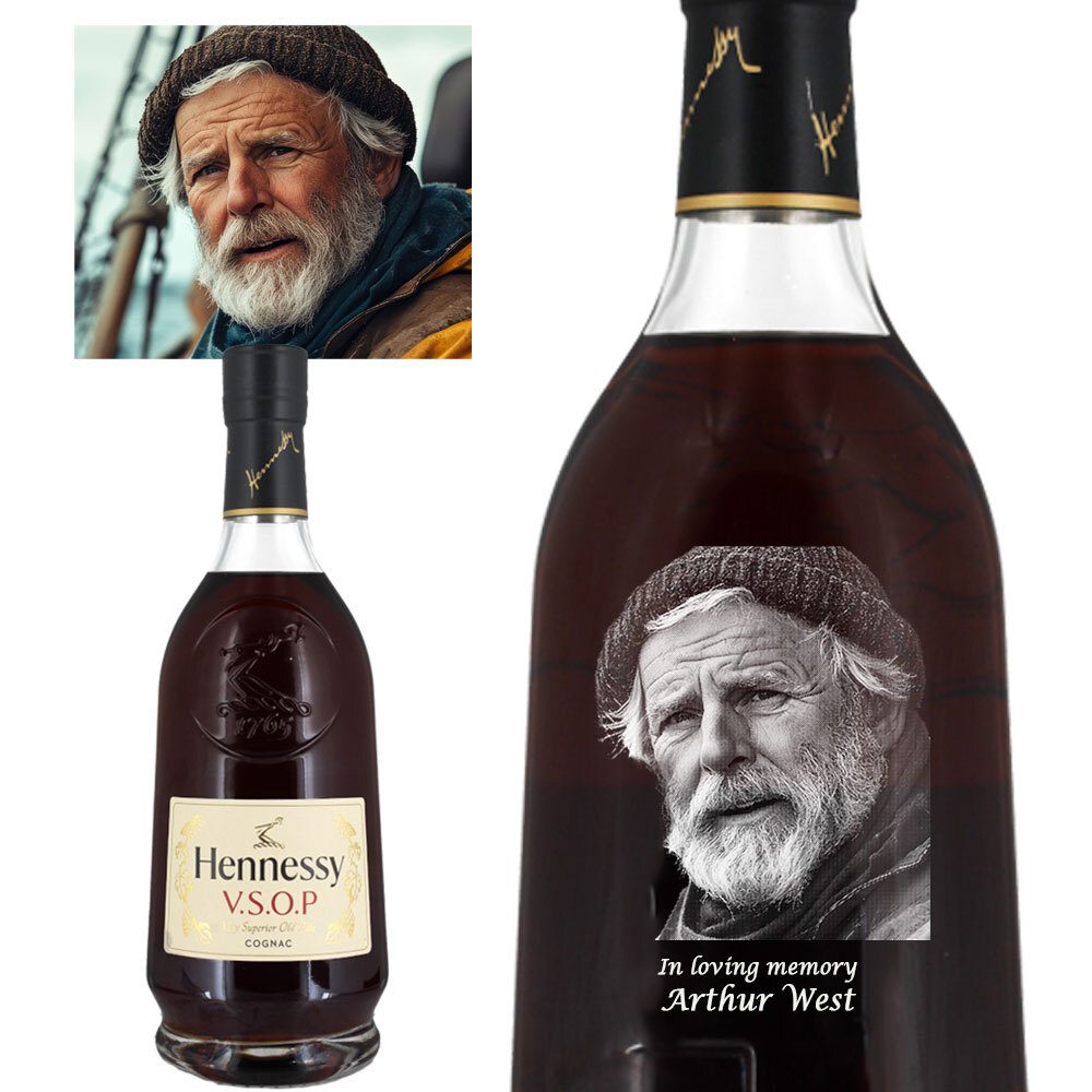 Photo Engraved Hennessy VSOP Cognac 70cl