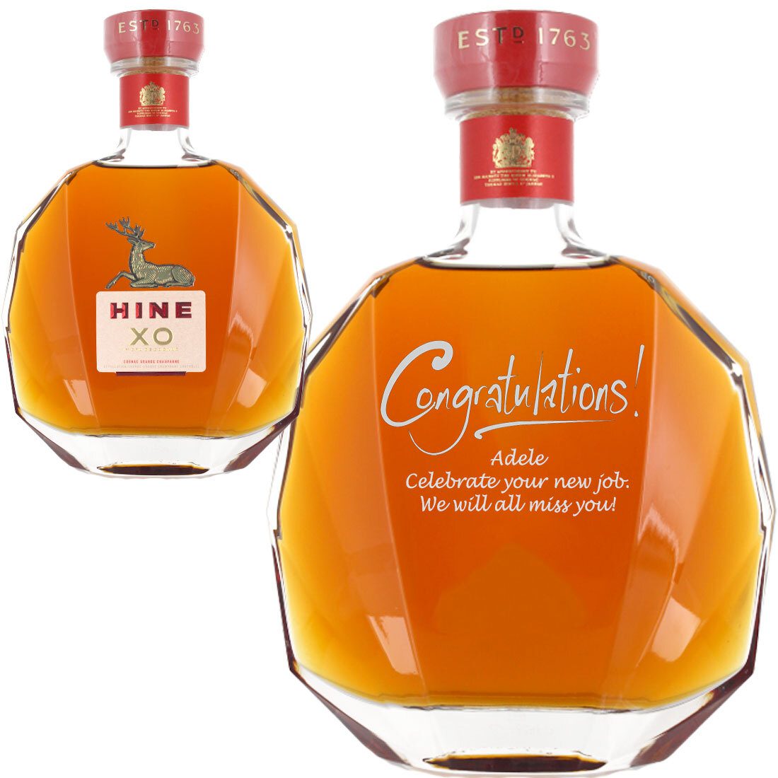 Personalised Hine Antique XO 1er Cru Cognac 70cl