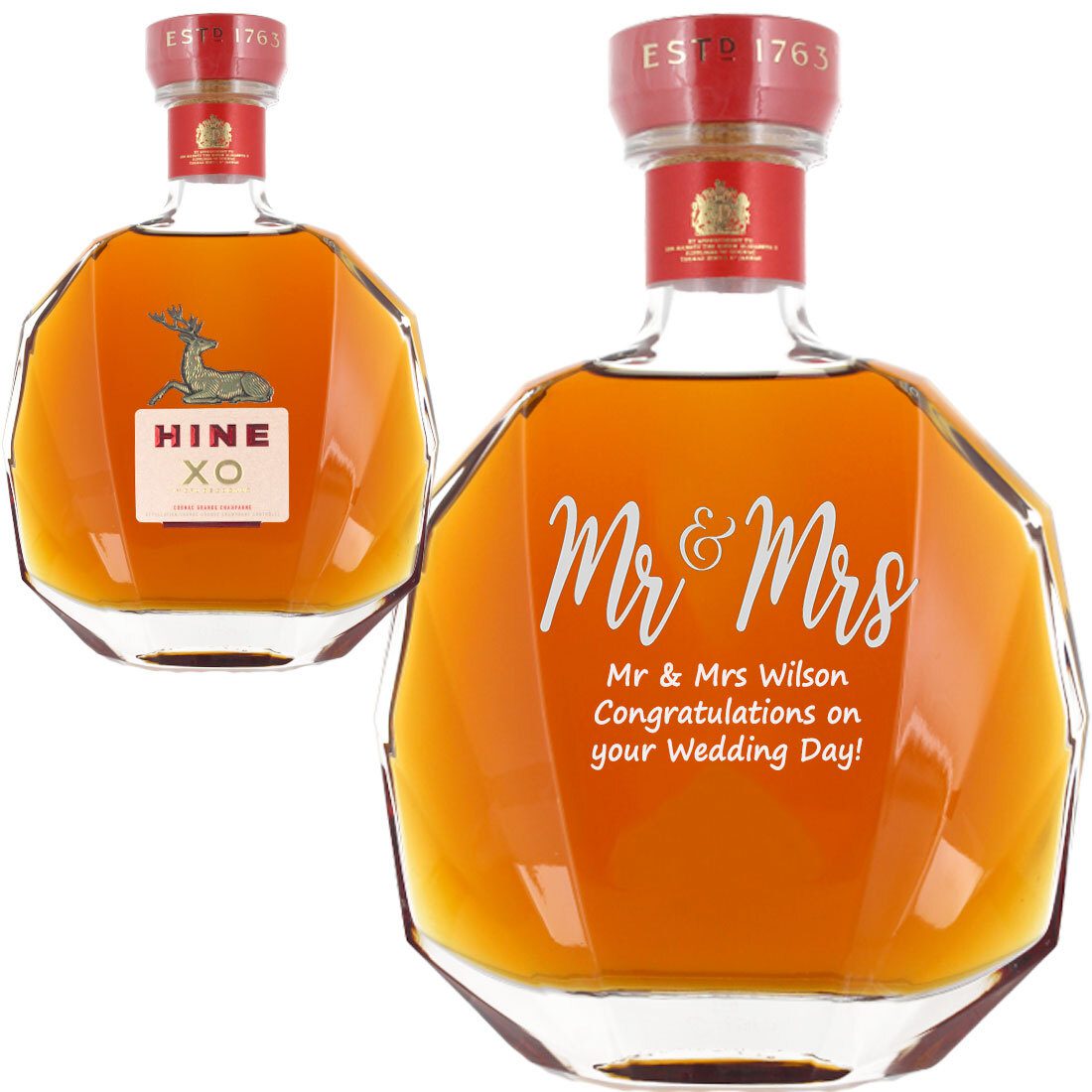 Personalised Hine Antique XO 1er Cru Cognac 70cl