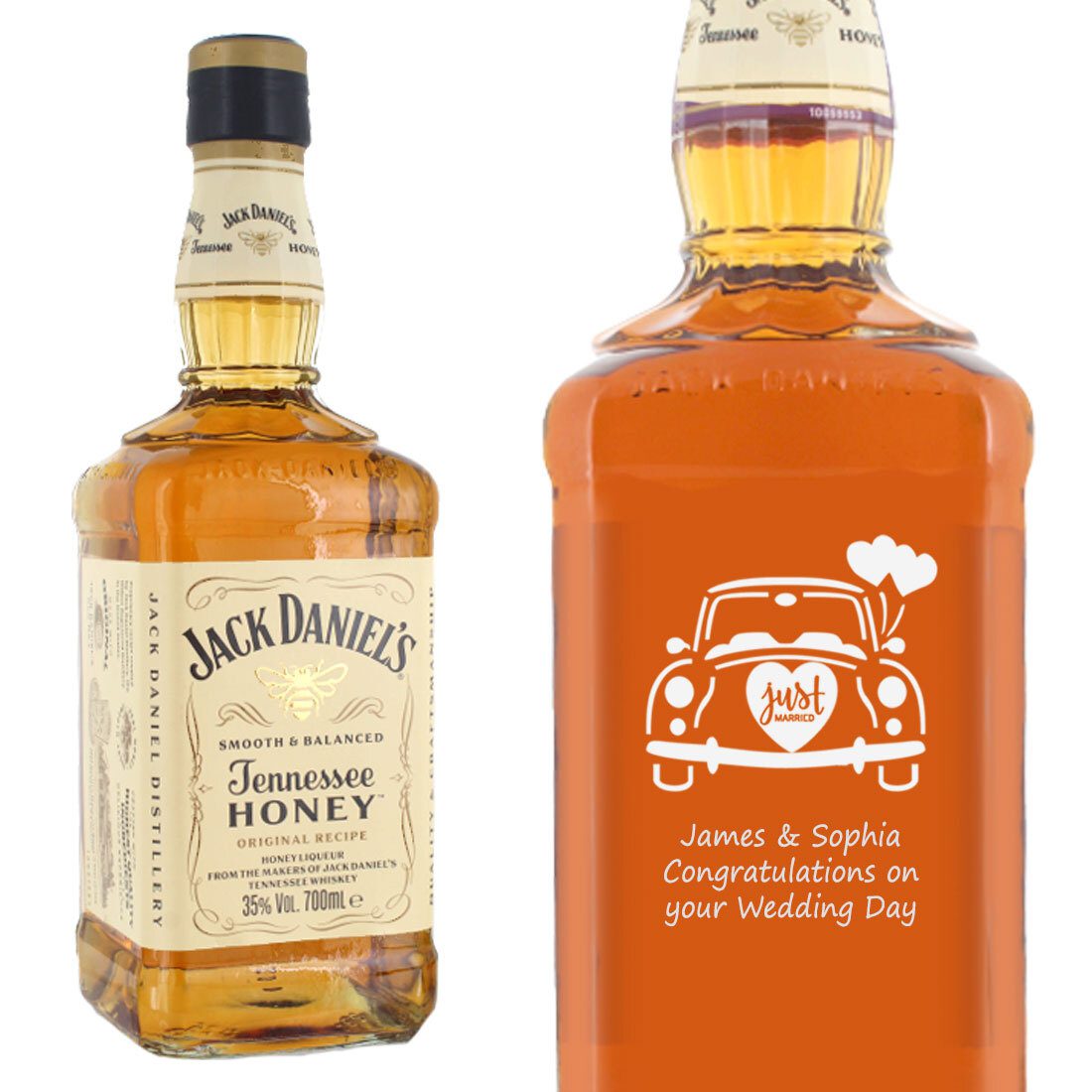 Personalised Jack Daniel’s Honey 100cl