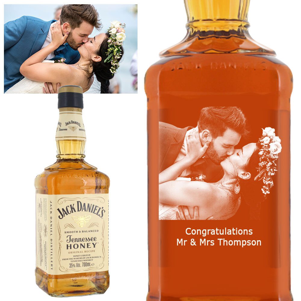 Photo Engraved Jack Daniel’s Honey 70cl