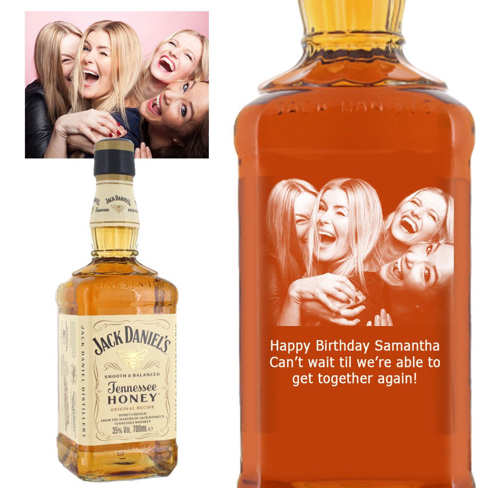 Photo Engraved Jack Daniel’s Honey 70cl