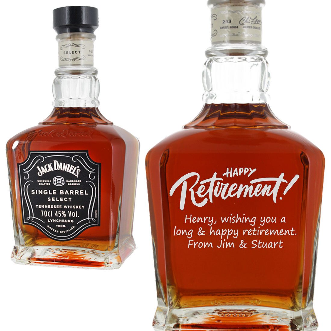 Personalised Jack Daniel’s Single Barrel 70cl