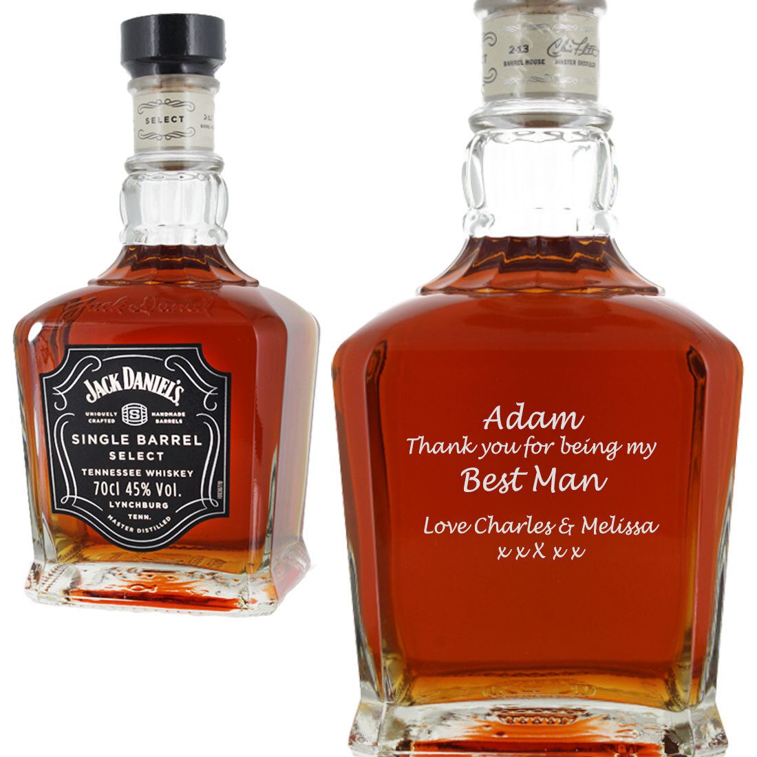 Personalised Jack Daniel’s Single Barrel 70cl