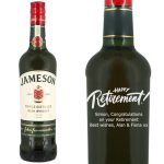 Personalised Jameson Original Irish Whiskey 70cl