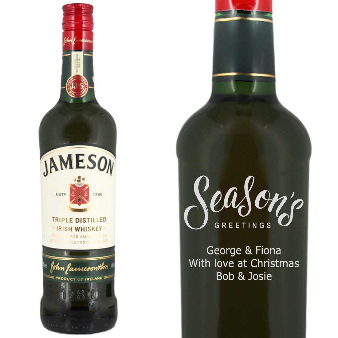 Personalised Jameson Original Irish Whiskey 100cl
