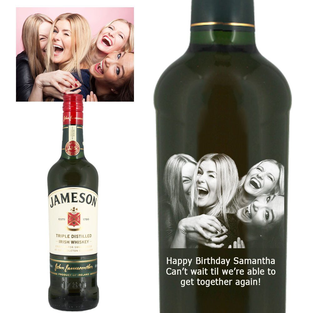 Photo Engraved Jameson Original Irish Whiskey 70cl