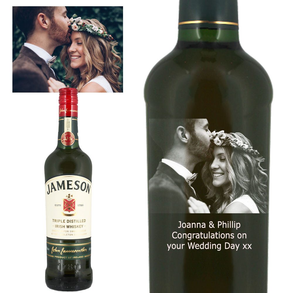 Photo Engraved Jameson Original Irish Whiskey 100cl
