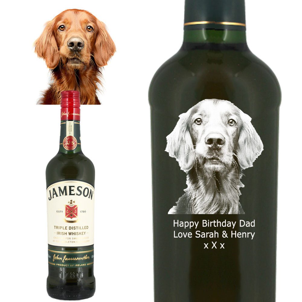 Photo Engraved Jameson Original Irish Whiskey 100cl