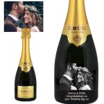 Photo Engraved Krug Grande Cuvée Half Bottle Champagne 37.5cl