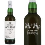 Personalised Laphroaig 10 Year Old Single Malt Whisky 70cl