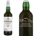 Personalised Laphroaig 10 Year Old Single Malt Whisky 70cl