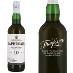 Personalised Laphroaig 10 Year Old Single Malt Whisky 70cl