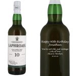 Personalised Laphroaig 10 Year Old Single Malt Whisky 70cl