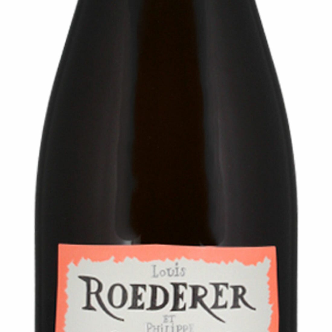 Personalised Louis Roederer Brut Nature Rose Champagne 75cl