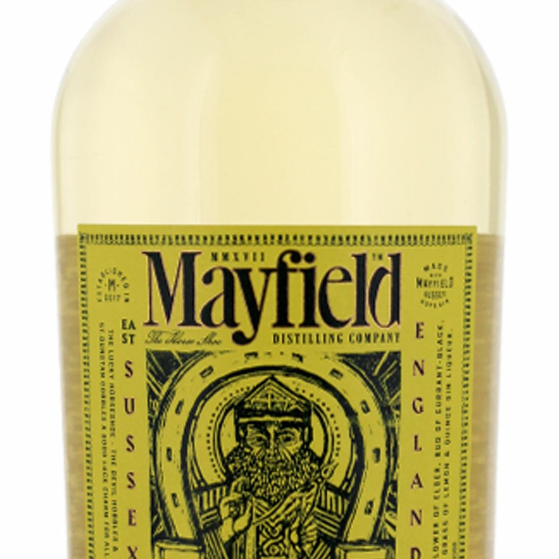 Personalised Mayfield Elderflower & Peach Gin Liqueur 50cl