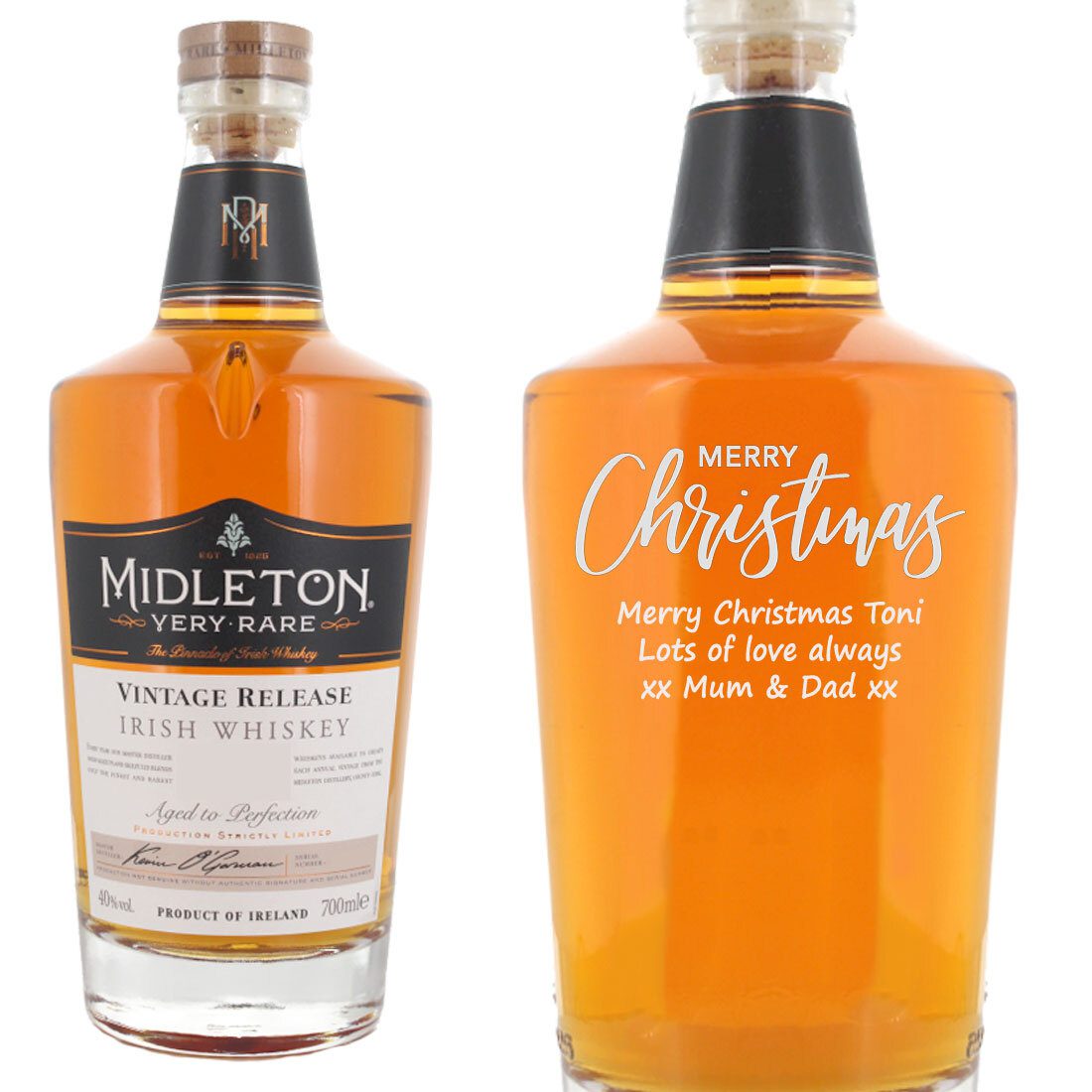 Personalised Midleton Very Rare Irish Whiskey 70cl