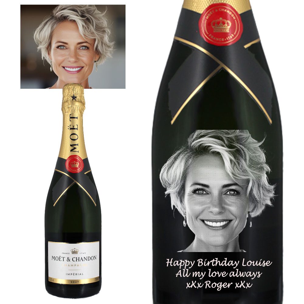 Photo Engraved  Moët & Chandon Brut Impérial Champagne 75cl