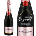 Personalised Moët & Chandon Rosé Impérial Champagne 75cl
