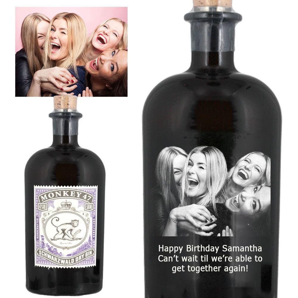 Photo Engraved Monkey 47 Gin 50cl