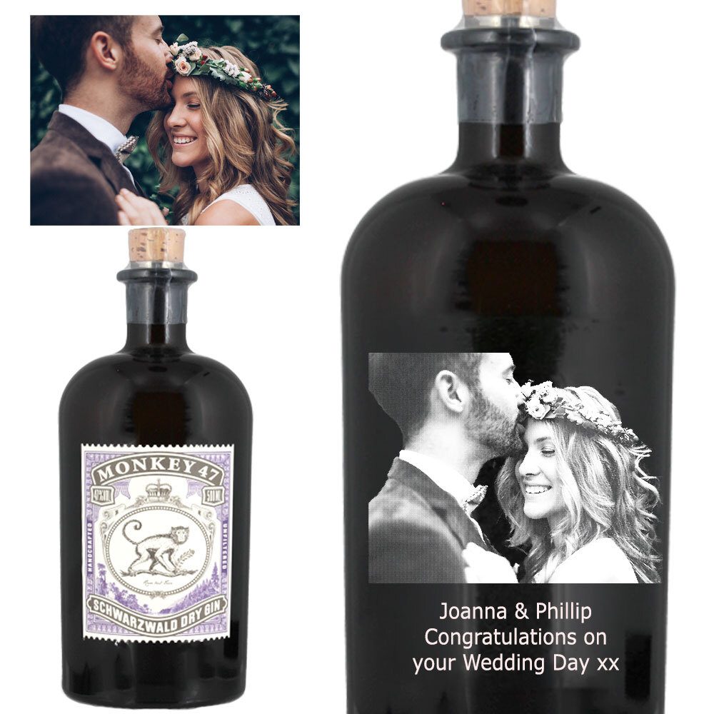 Photo Engraved Monkey 47 Gin 50cl