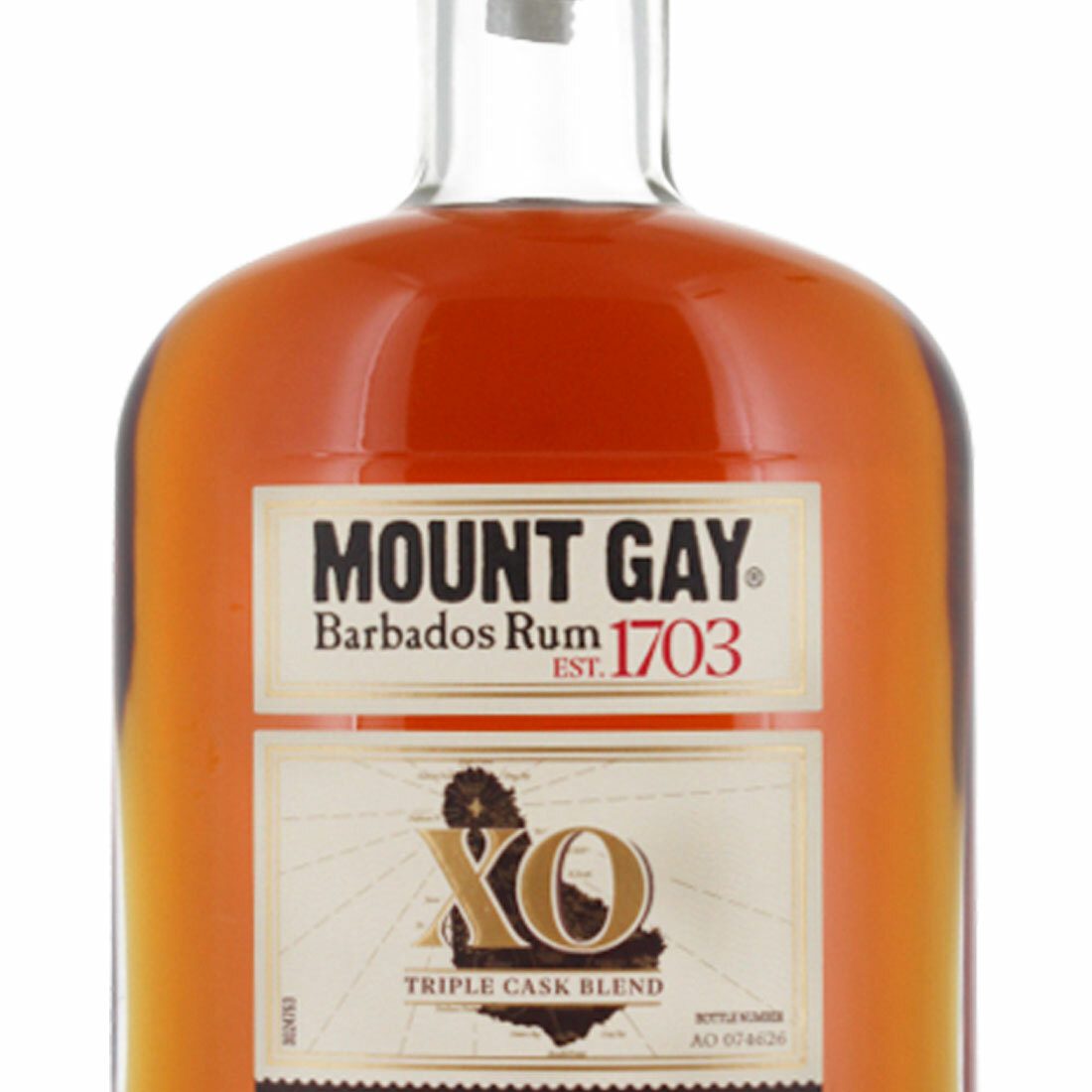 Personalised Mount Gay Extra Old Rum 70cl