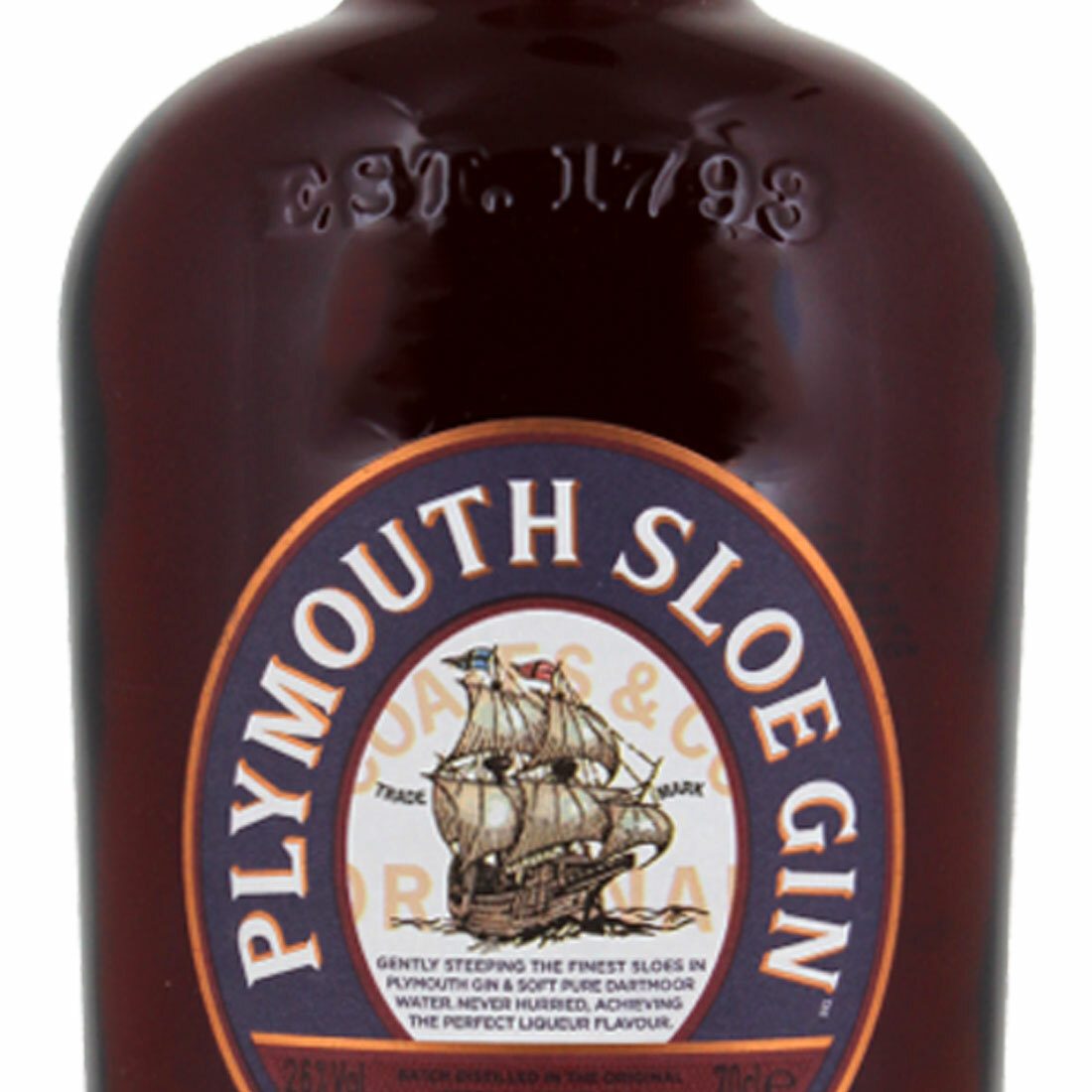 Personalised Plymouth Sloe Gin 70cl