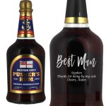 Personalised Pussers Blue Label Rum 70cl