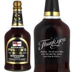 Personalised Pussers Gunpowder Rum 70cl